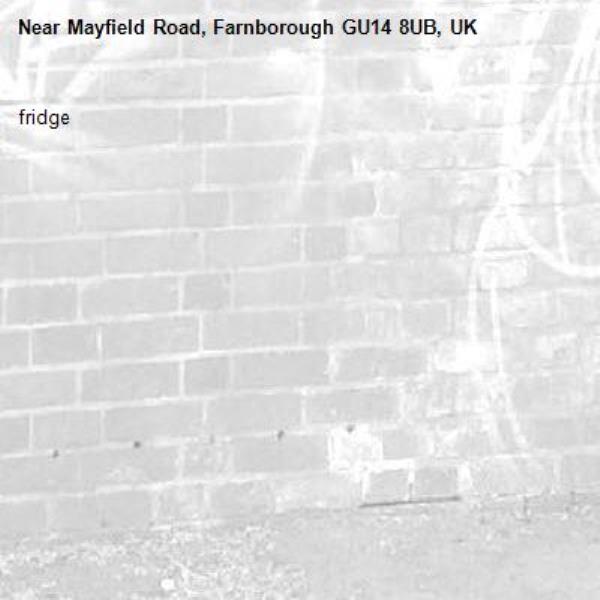 fridge -Mayfield Road, Farnborough GU14 8UB, UK
