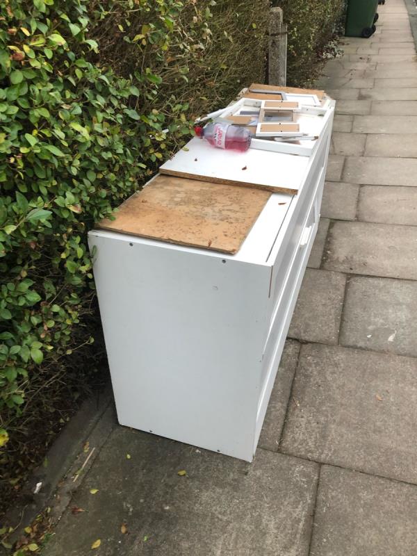 Please clear wooden unit-3 Churchdown, Downham Way, Bromley BR1 5PS, UK