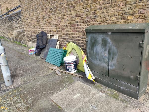 Garden rubbish-95 Eve Road, Stratford, London, E15 3DQ