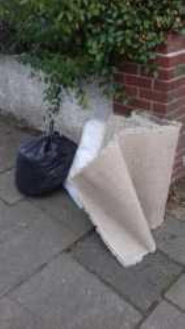 Pease clear flytip. -120 The Woodlands, London, SE13 6TX