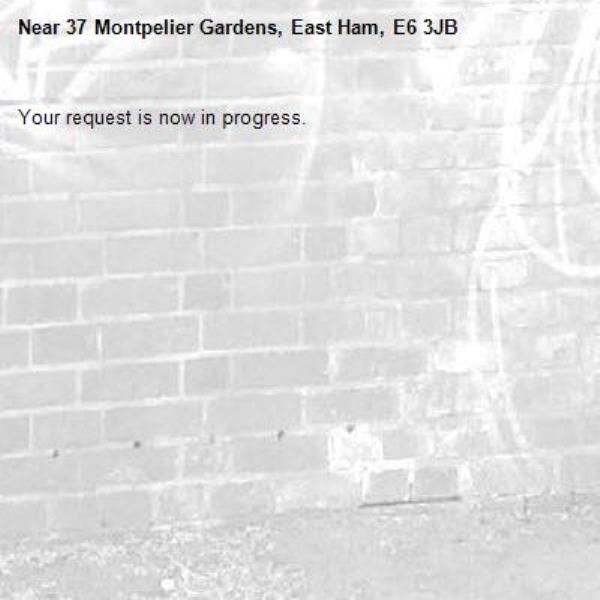 Your request is now in progress.-37 Montpelier Gardens, East Ham, E6 3JB