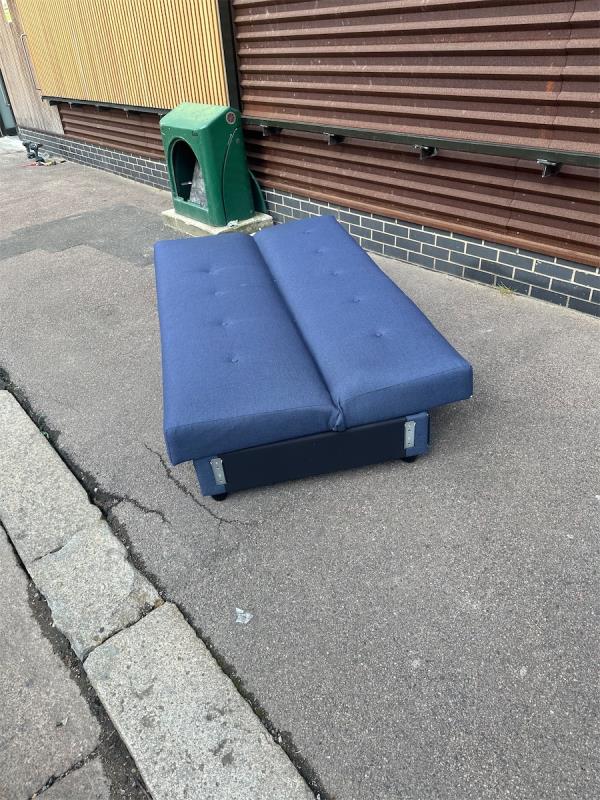 Dumped furniture -Unit 12, Thanet Tower, Nelson Street, Canning Town, London, E16 1ZD