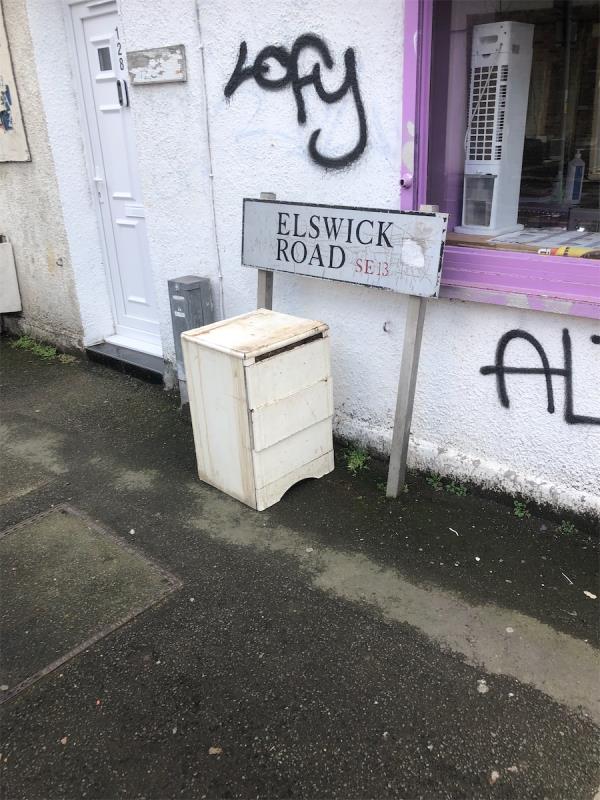 Please clear wooden unit-Elswick Road, Lewisham, London