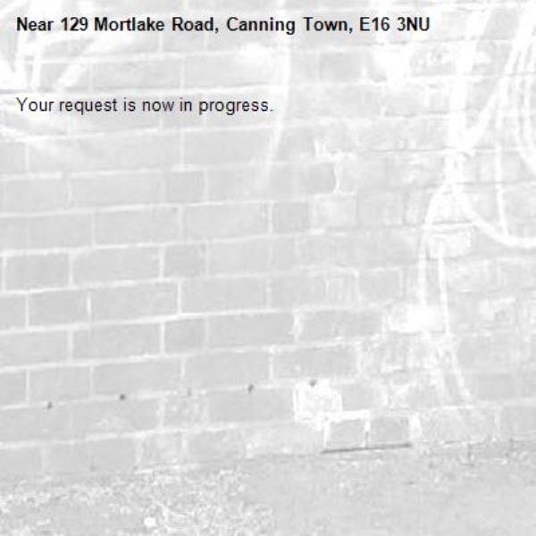 Your request is now in progress.-129 Mortlake Road, Canning Town, E16 3NU