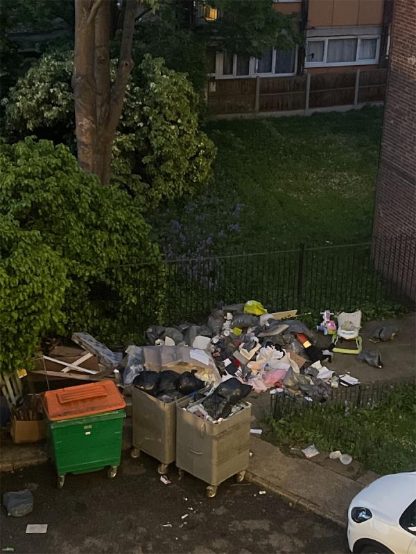 Household waste -1 Maud Gardens, Plaistow, London, E13 0JS