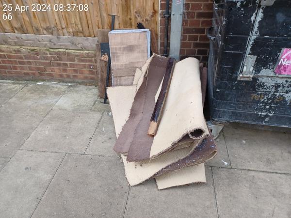 On the corner of 5 -35 Oxford Road   next to the bins,  next to the big playground   next to the no flytipping sign  !!!.-19 Oxford Road, Stratford, London, E15 1DD