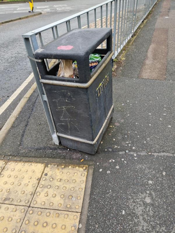 The bin is full. Please resolve this issue.-The Mulberry School, 30 William Street, Leicester, LE1 1RW