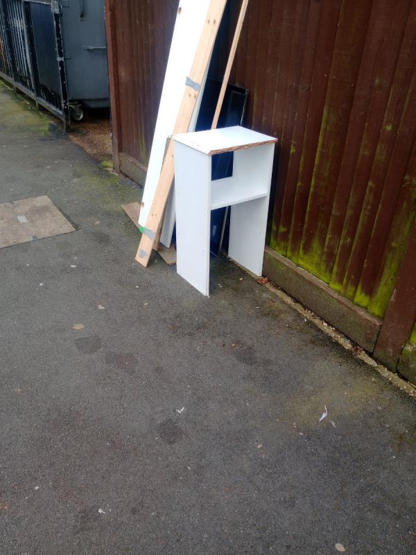 Fly tipping -119 Hooper Road, Canning Town, London, E16 3QD