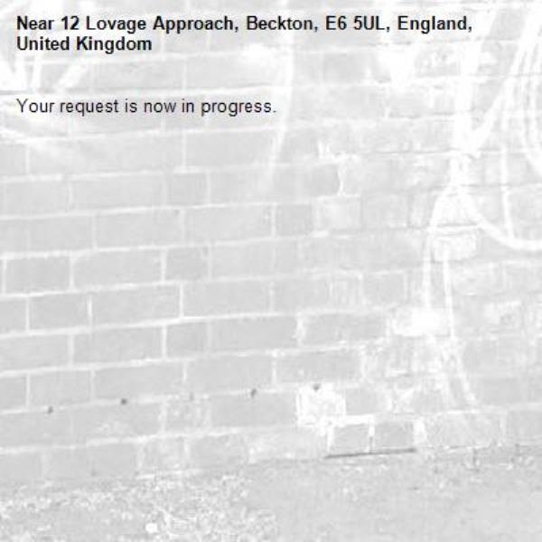 Your request is now in progress.-12 Lovage Approach, Beckton, E6 5UL, England, United Kingdom