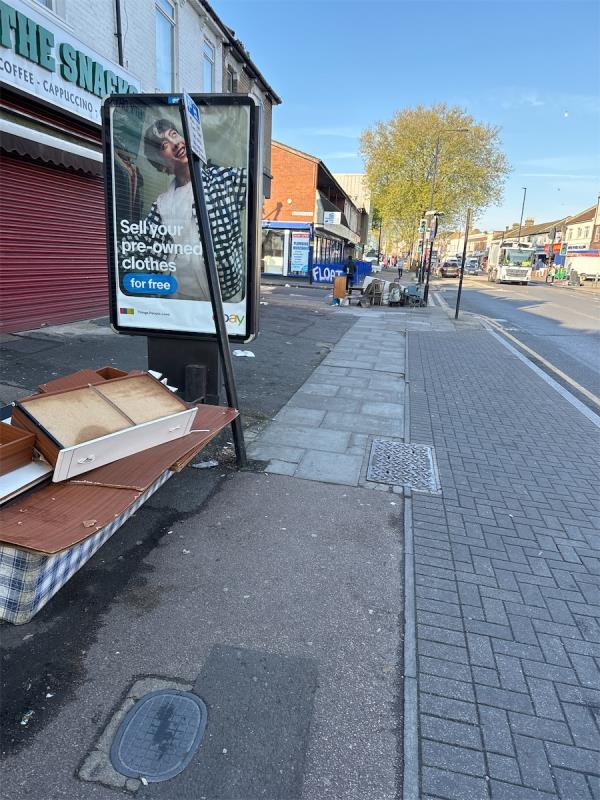 Several items left on Romford Road outside 676 to 684.-Mlc Electrical Wholesalers, 676 Romford Road, Manor Park, London, E12 5AJ