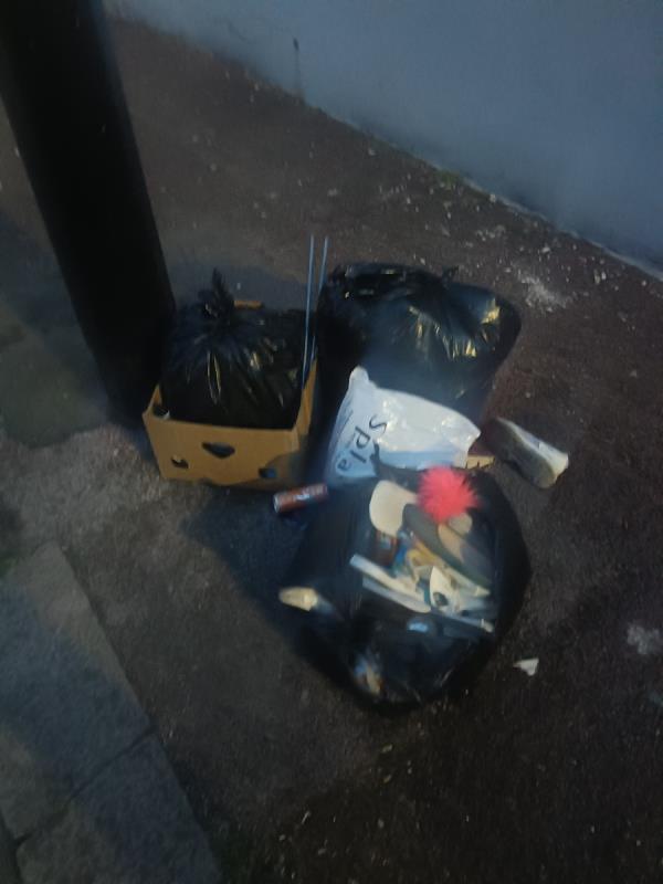 Pile of rubbish-1 Shoebury Road, East Ham, London, E6 2AQ