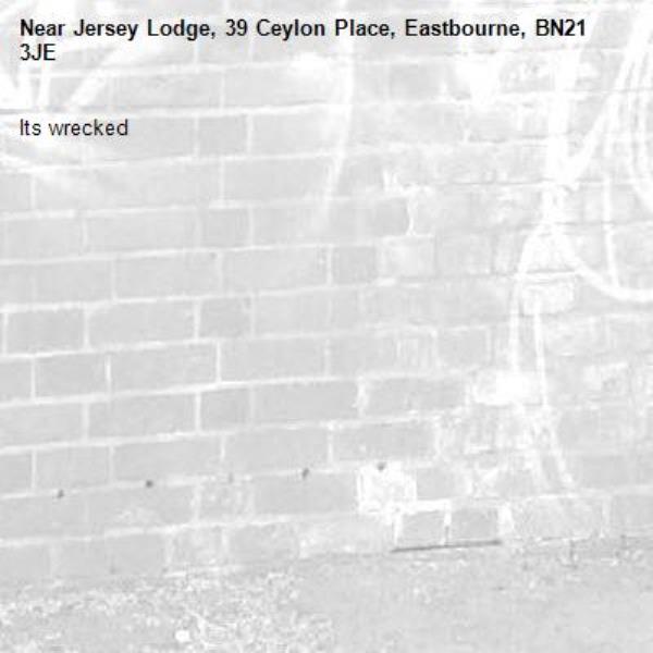 Its wrecked-Jersey Lodge, 39 Ceylon Place, Eastbourne, BN21 3JE