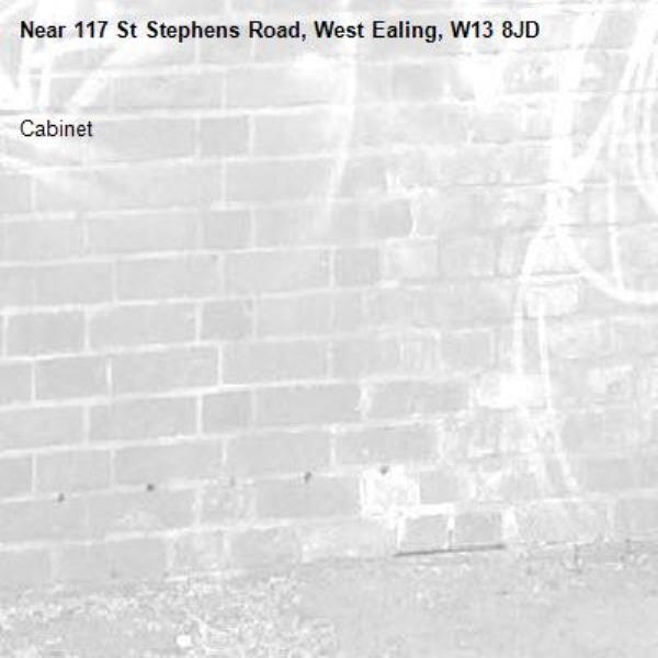 Cabinet -117 St Stephens Road, West Ealing, W13 8JD