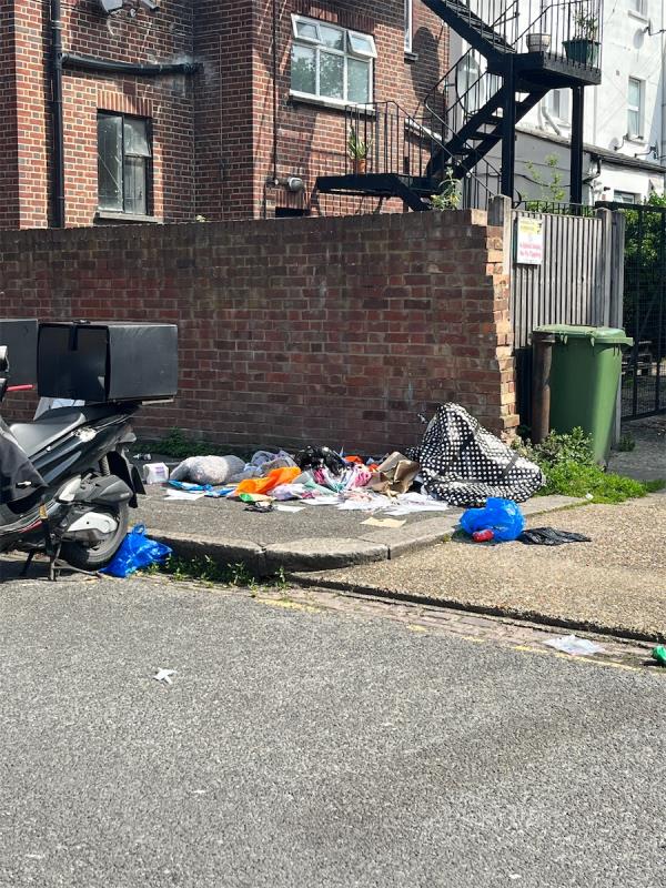 Tenants dumping all the time and landlord needs to sort it out or be fined!!-2A, Crosby Road, Forest Gate, London, E7 9HU