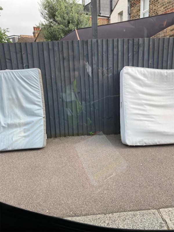 Two double mattresses -6 Fernbrook Crescent, Leahurst Road, London, SE13 5NJ