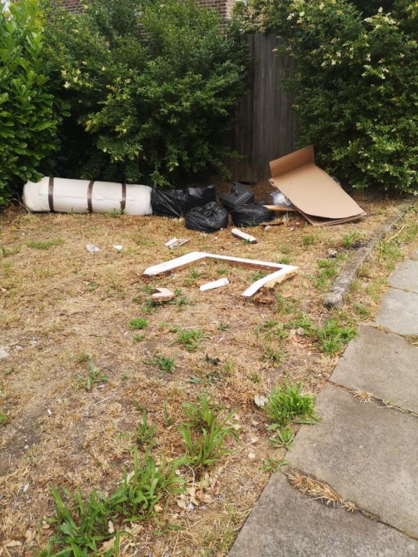 Various rubbish -24 Lincombe Road, Bromley, BR1 5HJ