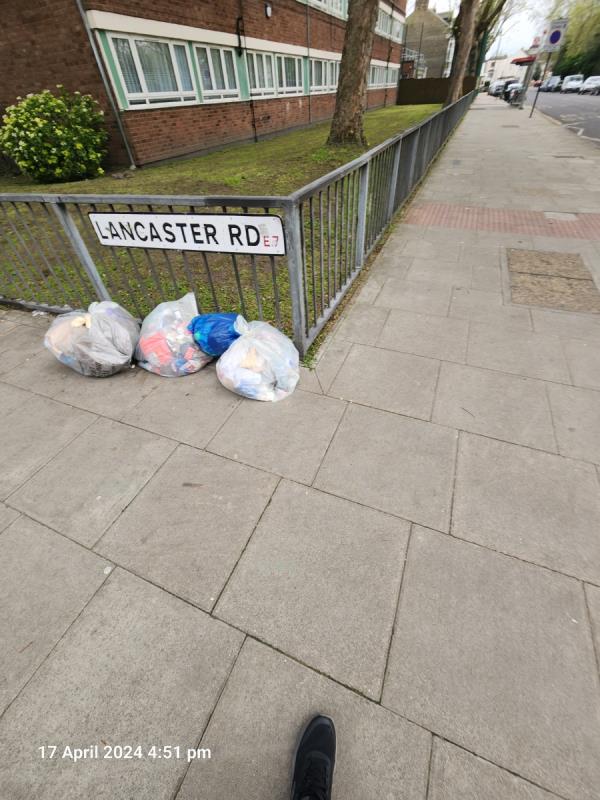 Fly tipping - Fly-tipping Removal-Lancaster Road, Forest Gate, London