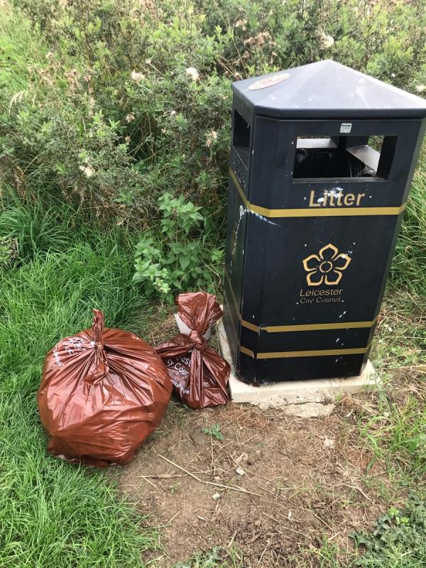 3 gas canisters found on public open space Ocean Rd. Put into brown LCC bag with another bag containing litter next to bin opposite 3 Gervas Rd. Thank you. -The Mayflower Gervas Road, Leicester, LE5 2EH
