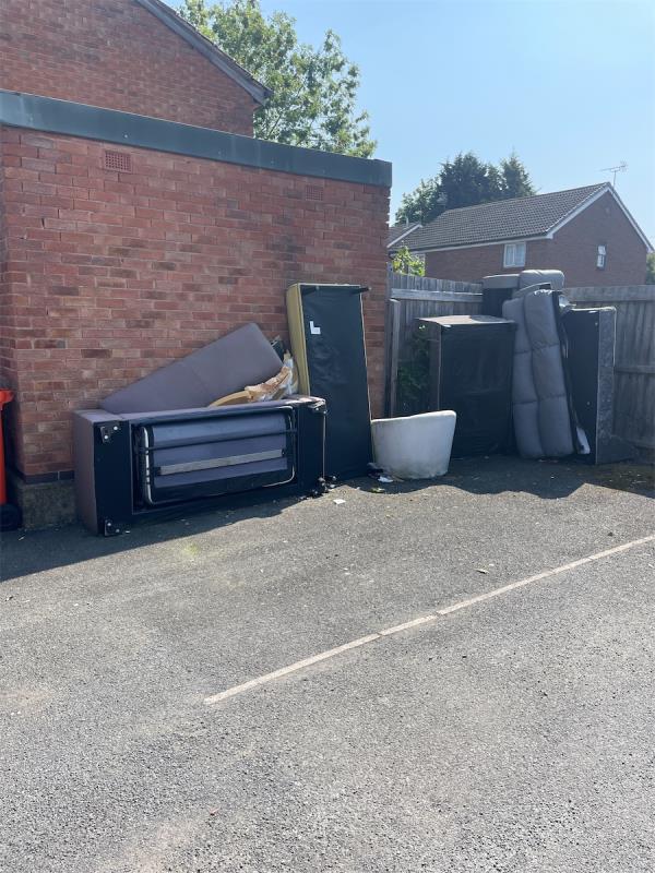 sofas dumped-37 Barnsdale Road, Leicester, LE4 1AX