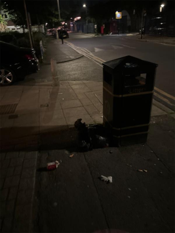 Domestic waste -Kuhn Way, Forest Gate, London