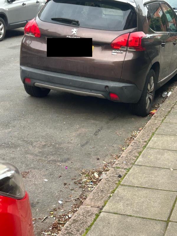 Vehicle left on the street with no tax or not, reported to the dvla numerous -14 Daneshill Road, Leicester, LE3 6AL