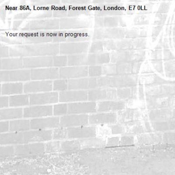 Your request is now in progress.-86A, Lorne Road, Forest Gate, London, E7 0LL