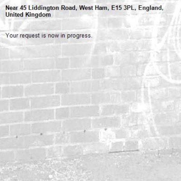 Your request is now in progress.-45 Liddington Road, West Ham, E15 3PL, England, United Kingdom