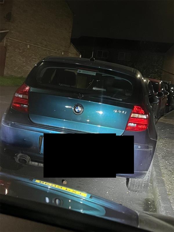 This car has not move form last 6month and has not been taxed can you please take legal action against this car and driver as soon as possible -38 Brighton Road, Leicester, LE5 0HA