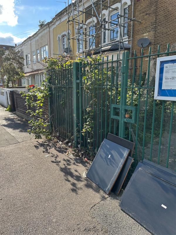 Dumped cupboards and rubbish 
Please kindly clear thanks for your help -157 Boleyn Road, Forest Gate, London, E7 9QH