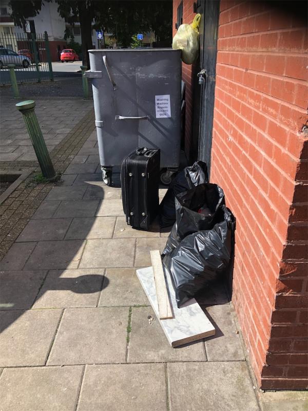 Please clear flytip-Play Space