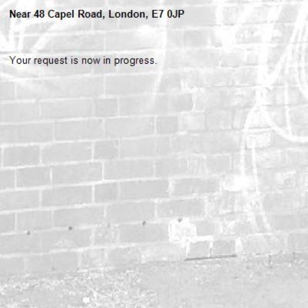 Your request is now in progress.-48 Capel Road, London, E7 0JP