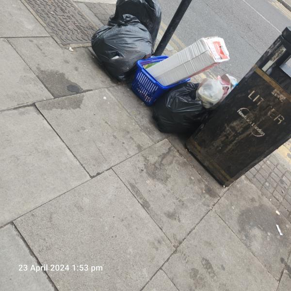 Fly tipping - Fly-tipping Removal-Forest Gate Village Groceries, 18 Upton Lane, Forest Gate, London, E7 9LN