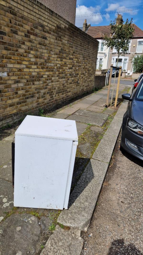 Fridge dumped in the street. So frustrating. Thank you.-2 Ardfillan Road, Catford, London, SE6 1SS
