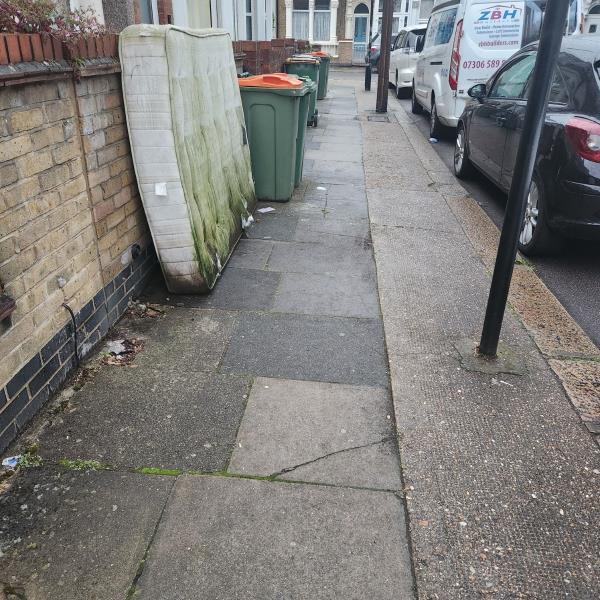 Fly tipping - Fly-tipping Removal-67 Wyatt Road, Forest Gate, London, E7 9ND