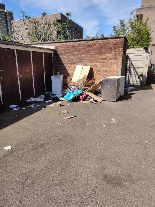 Fly tip-36 Marcus Court, Stratford, London, E15 3JU