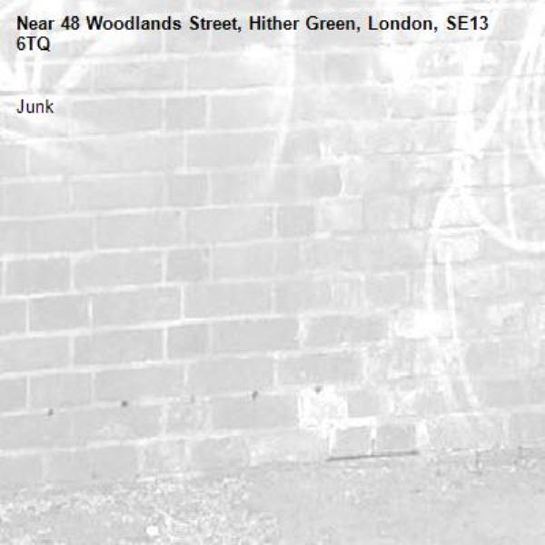 Junk -48 Woodlands Street, Hither Green, London, SE13 6TQ
