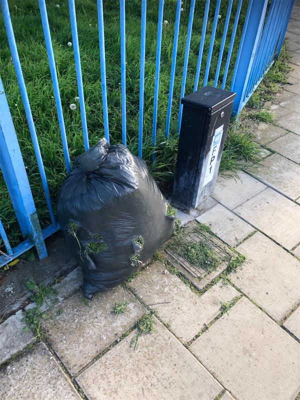 Outside Railway Childrens Walk. Please clear bag of garden waste-147 Reigate Road, Bromley, BR1 5JL