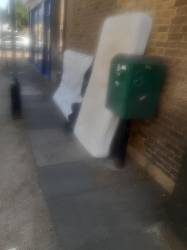 Fly tipping -1a Chaucer Road, London, E7 9LZ