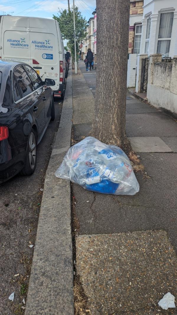 More rubbish outside our home-136 Kitchener Road, Forest Gate, London, E7 8JJ
