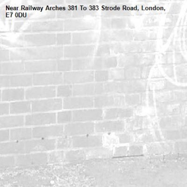 -Railway Arches 381 To 383 Strode Road, London, E7 0DU