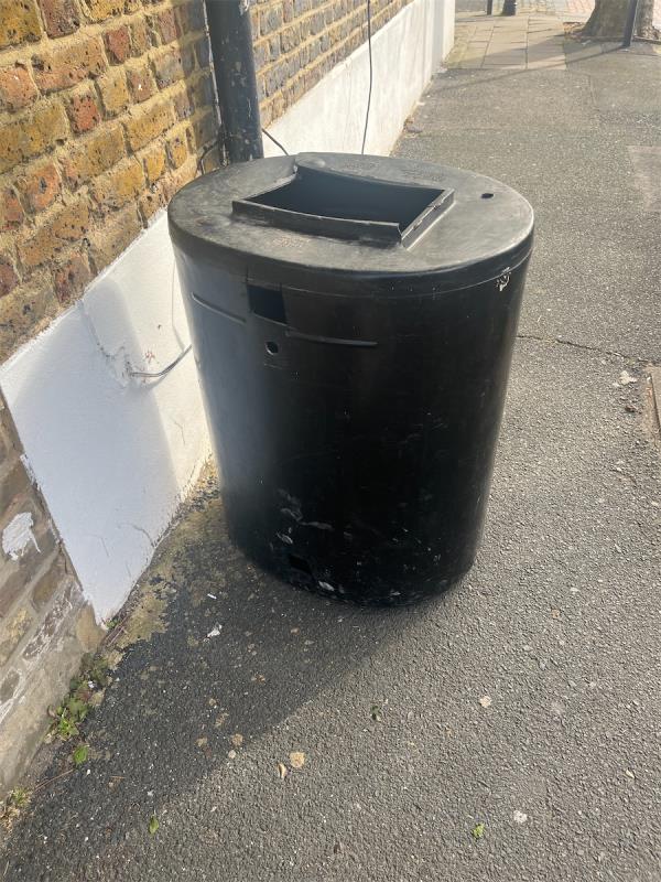 This has just been left here in the street.-119 Oakfield Road, East Ham, London, E6 1LN