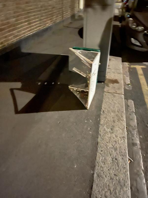 Fly tipping at this regular place-29 Shaftesbury Road, Green Street East, E7 8PL
