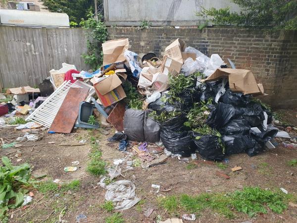 Domestic and Garden waste ENF116 -112A, Conisborough Crescent, London, SE6 2SP