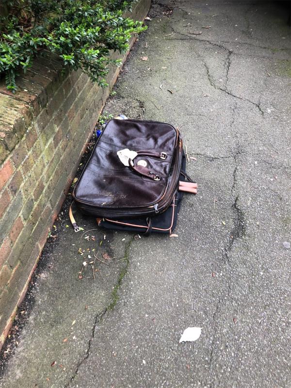 Opposite Claxton Path. Please clear a  suitcase-1 Billingford Close, London, SE4 2BL