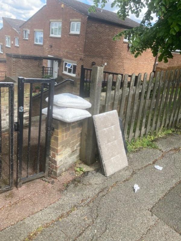 fly tipping-Vista Heights, 46-48 Duncombe Hill, London, SE23 1QJ