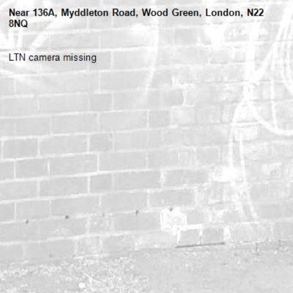 LTN camera missing -136A, Myddleton Road, Wood Green, London, N22 8NQ
