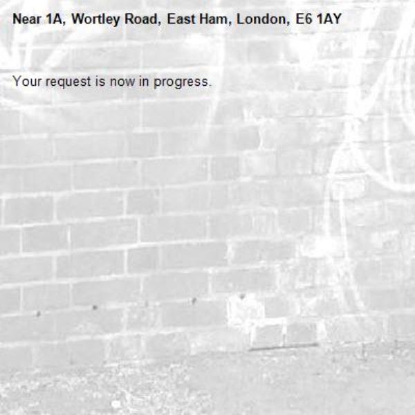Your request is now in progress.-1A, Wortley Road, East Ham, London, E6 1AY