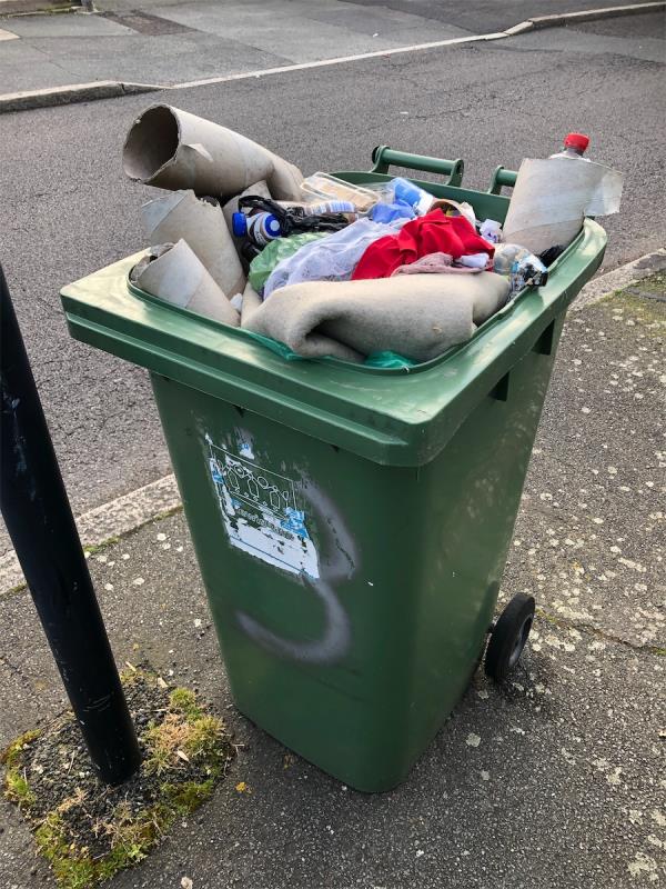 Please deliver Resident  a 240 Recycling bin with lid-3 Churchdown, Bromley, BR1 5PS