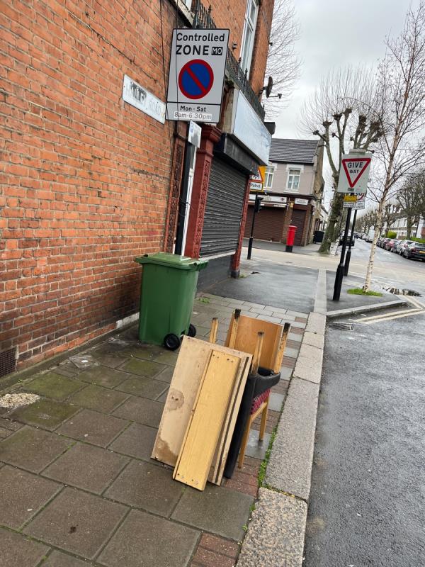 Fly tipping-99 Halley Road, Forest Gate, London, E7 8DS