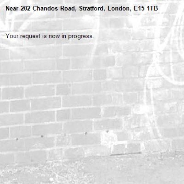 Your request is now in progress.-202 Chandos Road, Stratford, London, E15 1TB